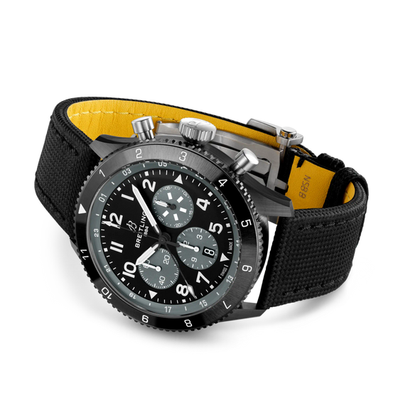 Super AVI B04 Chronograph GMT 46 Mosquito Night Fighter