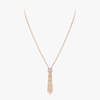 Pompon D-Vibes Collier Diamant Or Rose