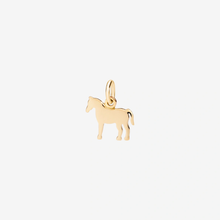  Pendentif Cheval Or Jaune