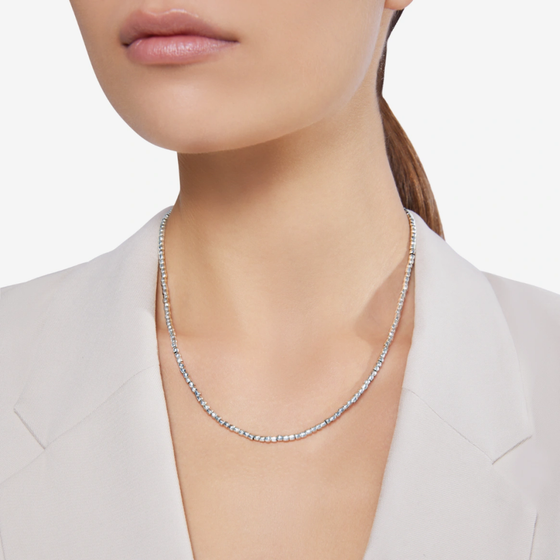 Silver Mini Granelli Necklace