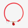 Bracelet Cordon Mini Coccinelle