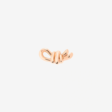  Rose Gold Nodo Stud Earring