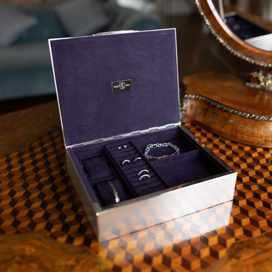 Silver Watch Jewellery and Legacy Box