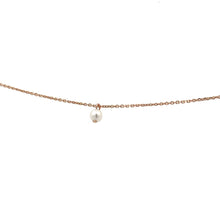  Le Lien Pink Gold White Pearl Charm