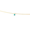 Le Lien Yellow Gold Turquoise Pearl Charm