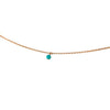 Le Lien Pink Gold Turquoise Pearl Charm