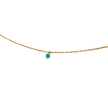  Charm motif Turquoise Le Lien Or Rose