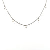 Le Lien White Gold & White Pearls Necklace