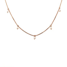  Le Lien Rose Gold & White Pearls Necklace