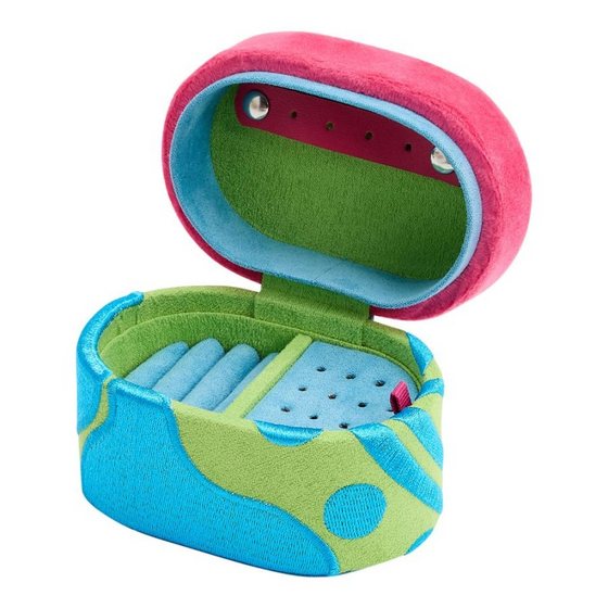 Bea Bongiasca Small Jewelry Box ‐ Pink-Green-Blue