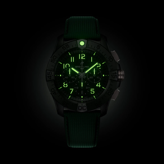 Super Avenger B01 Chronograph 46 Night Mission