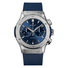  Classic Fusion Chronograph Titanium Blue