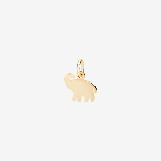 Pendentif Éléphant Or Jaune