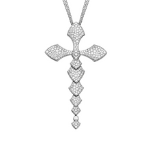  Python diamond XL necklace White gold