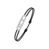 Cordon Messika CARE(S) Noir Pavé Bracelet Diamant Or Blanc