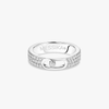 Move Joaillerie Pavé Wedding Ring White Gold Diamond Ring