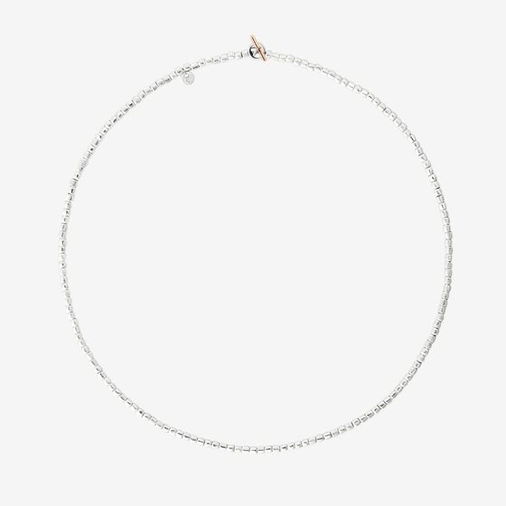 Silver Mini Granelli Necklace