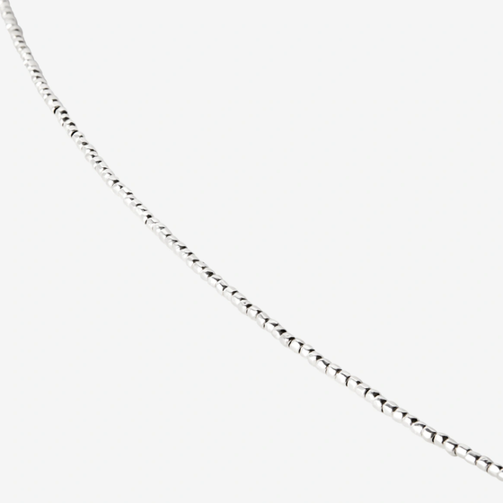 Silver Mini Granelli Necklace