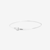 Bracelet Bangle Essentials Argent