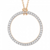 Collier Mini Circle Diamants