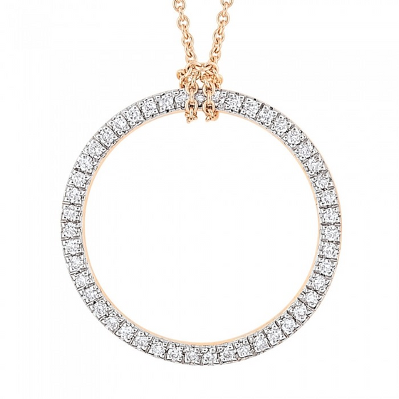 Collier Mini Circle Diamants