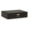 Palermo Medium Jewelry Box - Black Anthracite