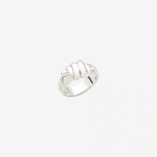  Silver Bold Nodo Ring