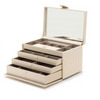 Caroline Large Jewellery Case - Ivory