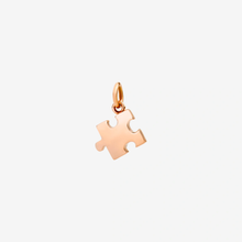  Rose Gold Puzzle Charm