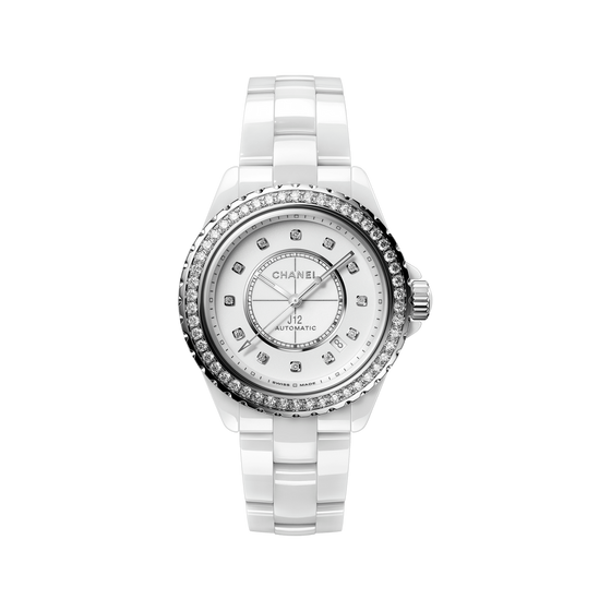 J12 Diamond Bezel Watch Caliber 12.1, 38 mm