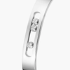 Move Joaillerie Bangle White Gold Diamond Bracelet