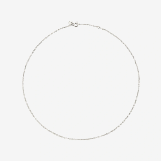 White Gold Essentials Necklace