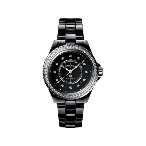 Montre J12 Lunette De Diamants Calibre 12.1, 38 mm