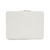 Maria Large Zip Case ‐ White