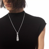 Pompon D-Vibes Collier Diamant Or Blanc