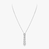 Pompon D-Vibes Collier Diamant Or Blanc