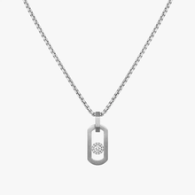  So Move Natural Titanium Pendant Natural Titanium Diamond Necklace