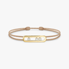 Bracelet Diamant Or Jaune Cordon Messika CARE(S) Beige