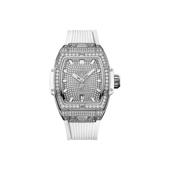 Spirit of Big Bang Steel White Full Pavé