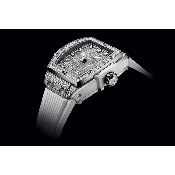 Spirit of Big Bang Steel White Full Pavé