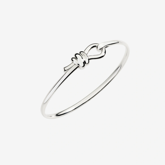 Bracelet Bangle Nodo Argent