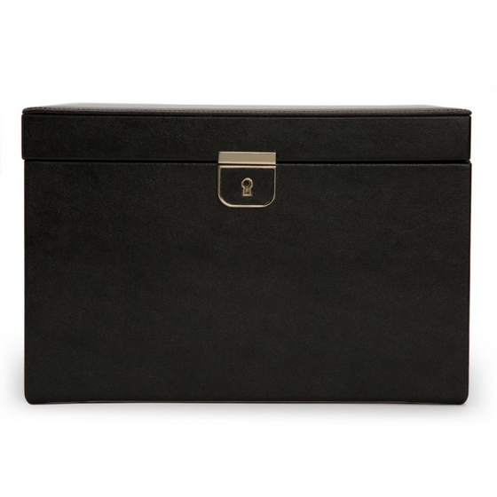 Palermo Large Jewellery Box - Black Anthracite