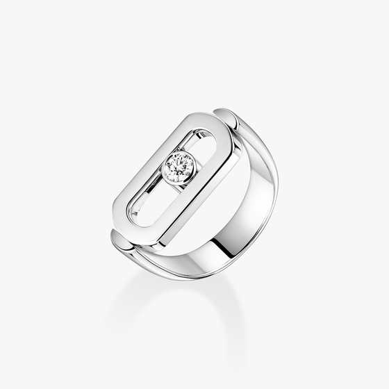 Imperial Move White Gold Ring