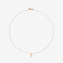  Rose Gold Mini Four Leaf Clover Necklace