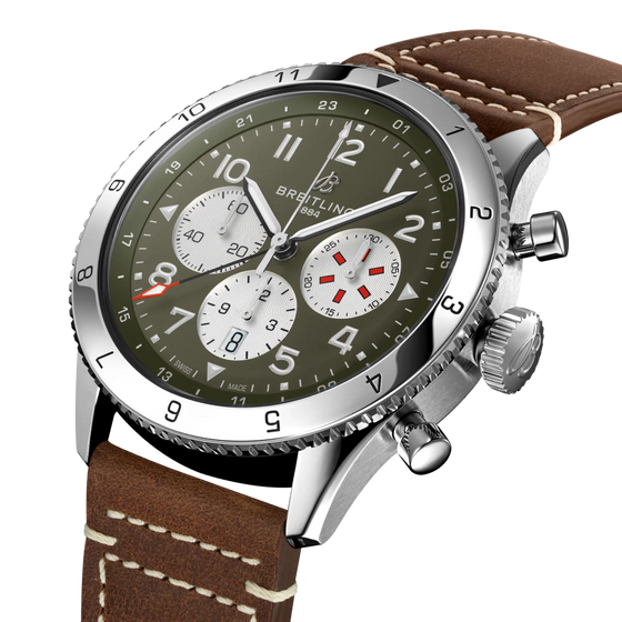 Super AVI B04 Chronograph GMT 46 Curtiss Warhawk