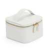 Maria Zip Jewellery Cube - White