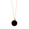 Disc Ever Onyx Necklace