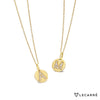 Yellow Gold & Diamonds Letter Necklace