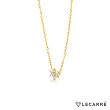  Yellow Gold & Diamonds Necklace