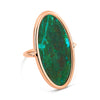 Ellipse Chrysocolle Ring